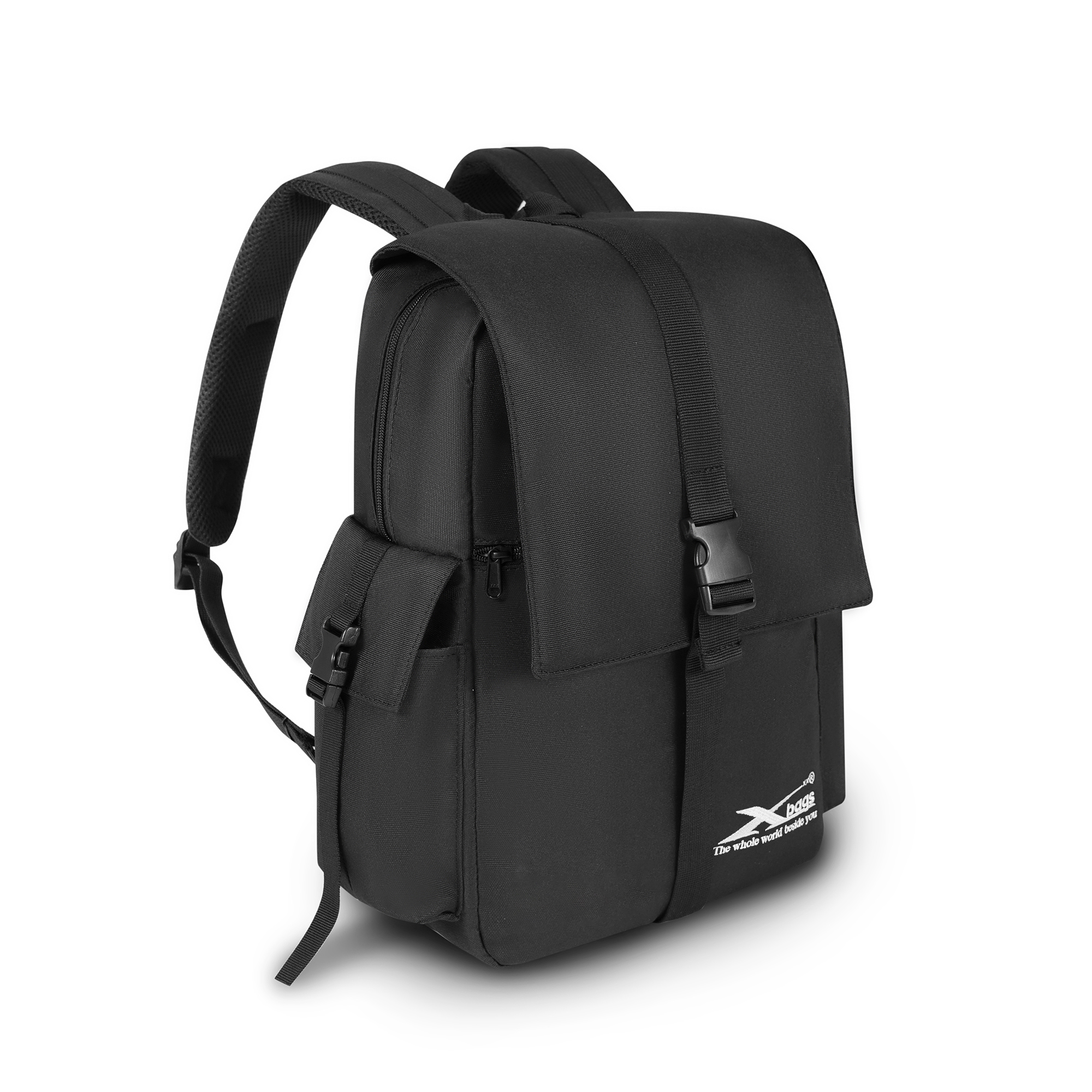 Mặt bên balo laptop thời trang