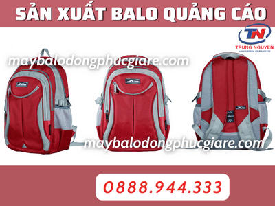 may balo quảng cáo