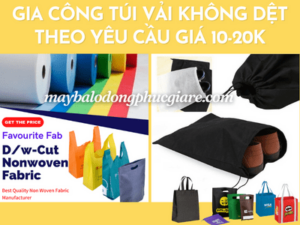 gia công túi vải không dệt