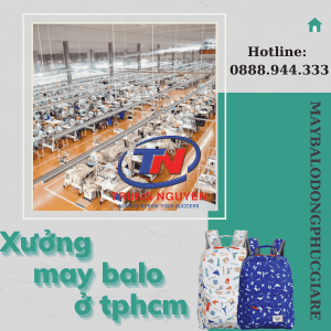 xưởng may balo ở tphcm