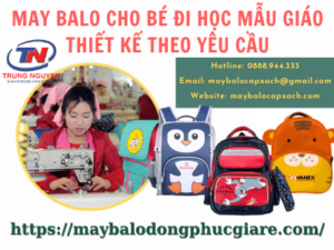 balo cho bé đi học mẫu giáo