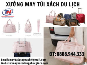 xưởng may túi xách du lịch