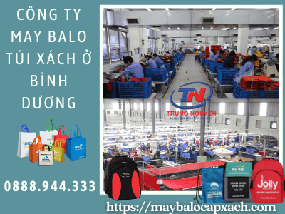 cong ty may balo tui xach o binh duong