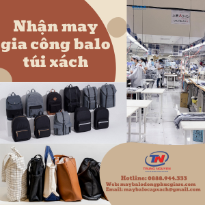 Nhận may gia công balo túi xách