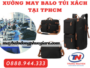 Xưởng may balo túi xách tại tphcm