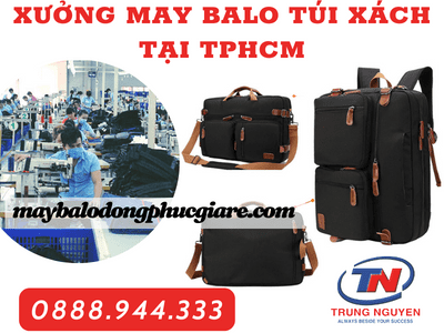 Xưởng may balo túi xách tại tphcm