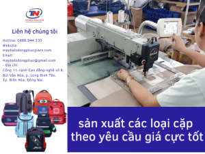 sản xuất các loại cặp theo yêu cầu