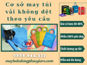 cơ sở may túi vải không dệt