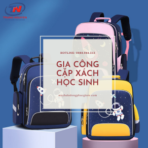 gia công cặp xách học sinh