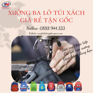 xưởng ba lô túi xách giá rẻ