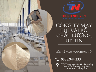 công ty may túi vải bố