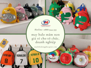 gia công ba lô học sinh mẫu giáo