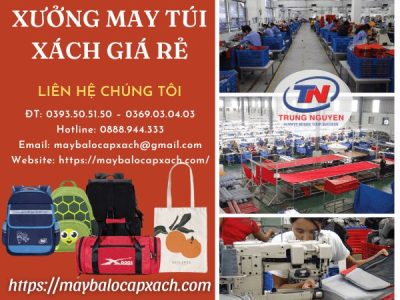 Xưởng gia công túi xách hcm giá rẻ