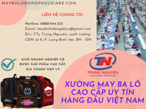 xưởng may ba lô cao cấp