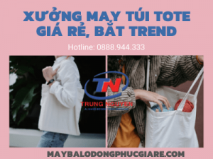 xưởng may túi tote