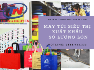 may túi siêu thị xuất khẩu