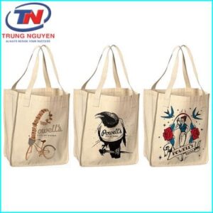 may túi xách bằng vải