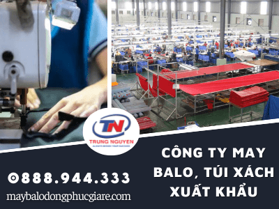 xưởng may túi xách xuất khẩu