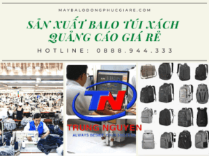 may balo túi xách quảng cáo