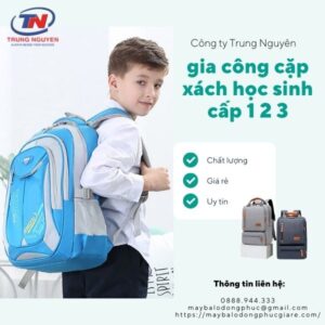 xưởng gia công cặp học sinh giá rẻ