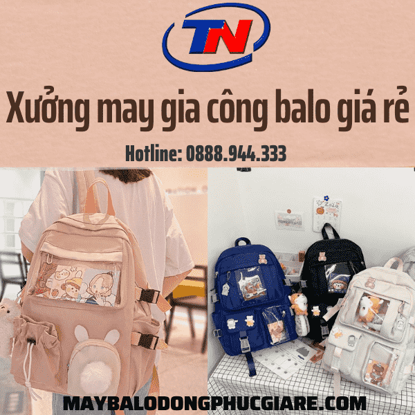 gia công balo quà tặng giá rẻ