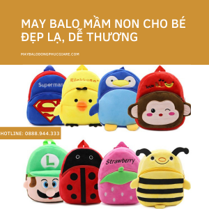 may balo học sinh mầm non giá rẻ