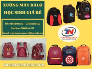 may balo học sinh giá rẻ