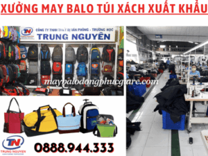 xưởng gia công balo xuất khẩu