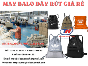 may túi dây rút giá rẻ