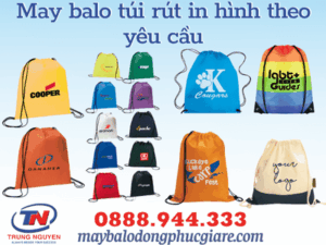gia công túi dây rút