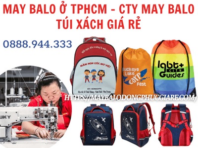 sản xuất balo túi xách tại tphcm