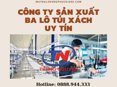 đặt sản xuất ba lô