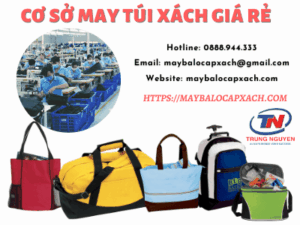 may túi xách quảng cáo