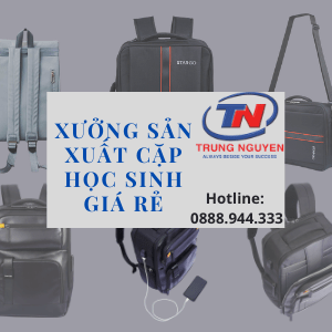 sản xuất cặp học sinh giá rẻ