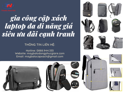 Sản xuất balo laptop