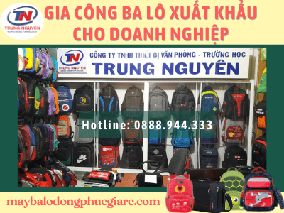 sản xuất balo quà tặng doanh nghiệp